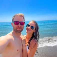 Tomáš s Ivanou na dovolenke