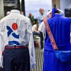 Kolekcia oblečenia slovenskej výpravy na Olympijské hry v Tokiu.