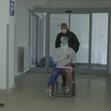 Maroš v nemocnici