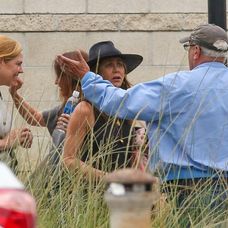 Jennifer Aniston si vymieňala názory s neznámym mužom