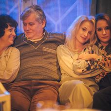 Alena Mihulová, Miroslav Hanuš, Anna Fialová a Eliška Křenková