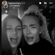 Dagmar oslavovala s kamarátkou