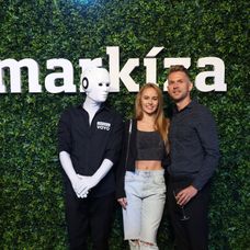 Xénia a Lukáš na media párty TV Markíza