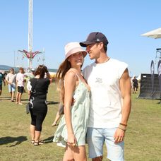 Manželia Bardyovci na festivale Grape