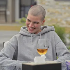 Žaneta Skružná s rodinou.