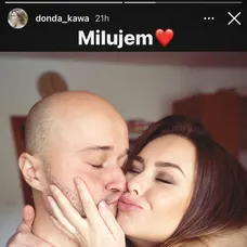 Dominika s partnerom Danielom Fischerom