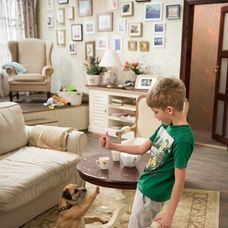 Marko Kramár so psíkom