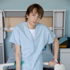 Adam Trcka so seriálovým starým otcom Františkom Kovárom
