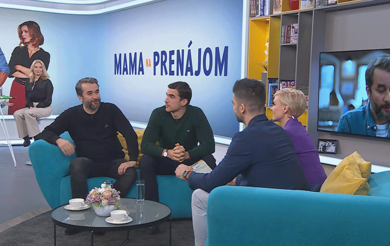 Adam Bardy a Vlado Kobielsky v Teleráne