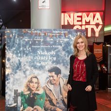 Matěj Vávra na premiére filmu Last Christmas