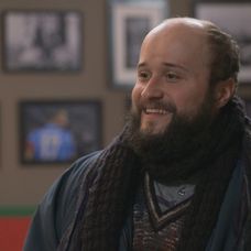 Daniel Fischer ako bezdomovec Duško