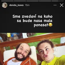 Dominika s partnerom Danielom Fischerom