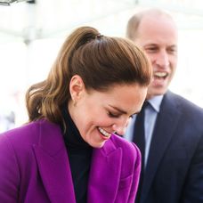 Kráľovský pár na univerzite Ulster