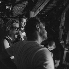 Foto z nakrúcania videoklipu piesne Jedno ráno