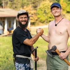 Hoku Kamaaina Nezdoba a Adam Rohárik v šou Farma