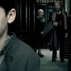 Michael Gambon na zábere z filmu  Harry Potter a Polovičný princ.