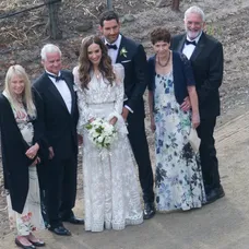 Novomanželia Meaghan Opprenheimer a Tom Ellis