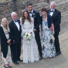 Novomanželia Meaghan Opprenheimer a Tom Ellis