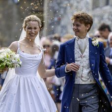 Herec z Lásky nebeskej, Thomas Brodie-Sangster, sa oženil