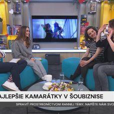 Dominika Kavaschová a Andrea Bučko v Teleráne