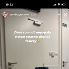 Cynthia absolvovala operačný zákrok
