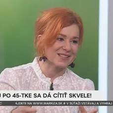 Helena Krajčiová v Teleráne