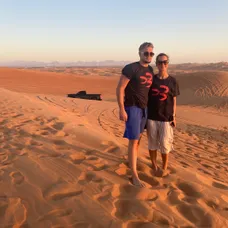 Veronika a Adam v Dubaji