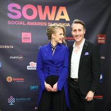 Veronika a Sajfa na odovzdávaní SOWA 2021