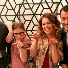 Roman Poláčik, Janka Kovalčíková, Dominika Kavaschová a Braňo Deák