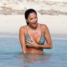 Nicole Scherzinger na dovolenke