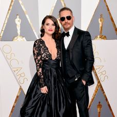 Tom Hardy s partnerkou