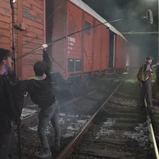 Zákulisie natáčania transportu Židov