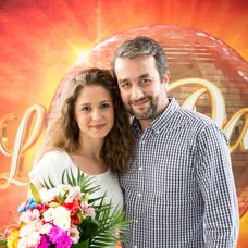 Vlado a Dominika pri prvom stretnutí.