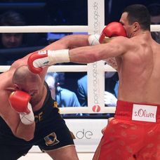 Zo súboja o šampióna ťažkej váhy Tyson Fury vs. Vladimir Kličko.