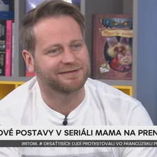 Marta Sládečková, Peter Brajerčík a Richard Autner v Teleráne