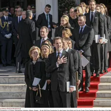 Pohreb gréckeho kráľa Konštantína II.