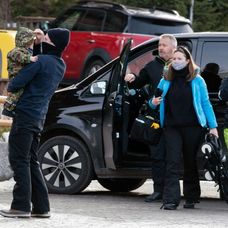 Princezná Eugenie s rodinou