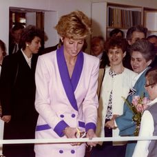 Princezná Diana v Bratislave v roku 1991