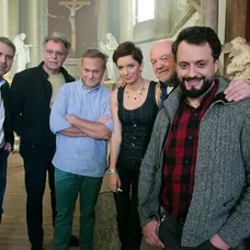 Peter Marcin, Pavol Hamel, Janko Kuric, Dorota Nvotová, Peter Lipa a Marián Čekovský