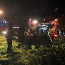 Pád malého lietadla