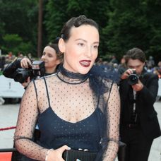 Anna Fialová na otváracom ceremoniáli 56. ročníka KVIFF.