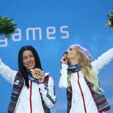 Henrieta Farkašová so svojou navádzačkou Natáliou Šubrtovou