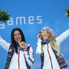 Henrieta Farkašová so svojou navádzačkou Natáliou Šubrtovou