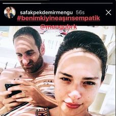 Şafak Pekdemir s manželom pred mesiacom