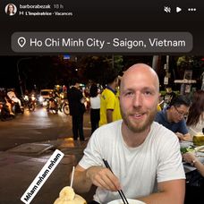 Herečka Barbora Bezáková si užíva s manželom Františkom svadobnú cestu vo Vietname.