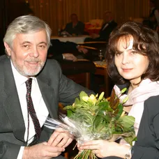 Libuše Šafránková s manželom Jozefom Abrhámom