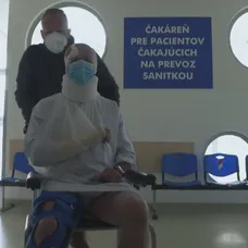 Maroš v nemocnici