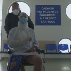 Maroš v nemocnici