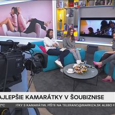 Dominika Kavaschová a Andrea Bučko v Teleráne