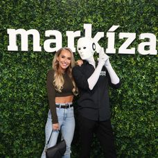 Lucia Mokráňová na media párty TV Markíza
